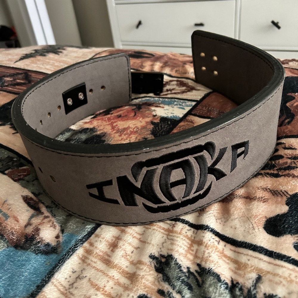 INAKA 13mm Lever Suede Belt